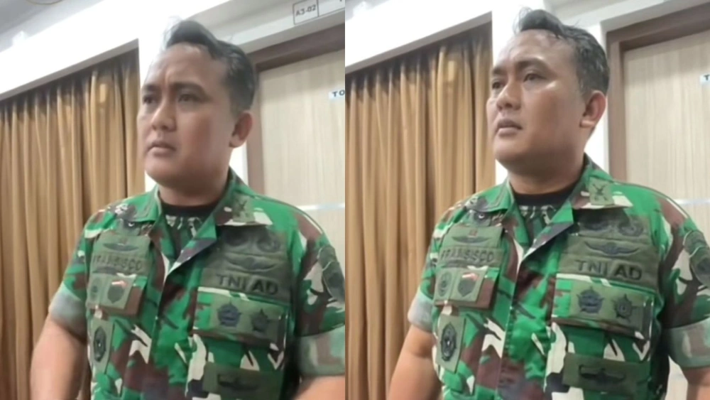 Kolonel Inf Fransisco menegaskan penghapusan video dilakukan semata-mata demi pengamanan karena objek liputan berada di wilayah militer. [TikTok]