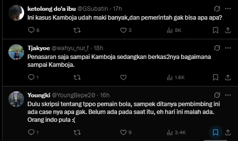 Komentar Netizen (X)