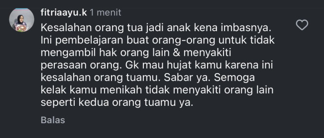 Komentar netizen tentang Shafeea (x.com/elenarenoa)