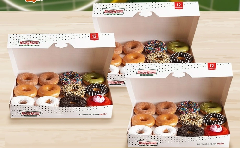 Beli 1 Dapat 2! Promo Krispy Kreme Happiness Delight 24 Donat Cuma Rp100 Ribu