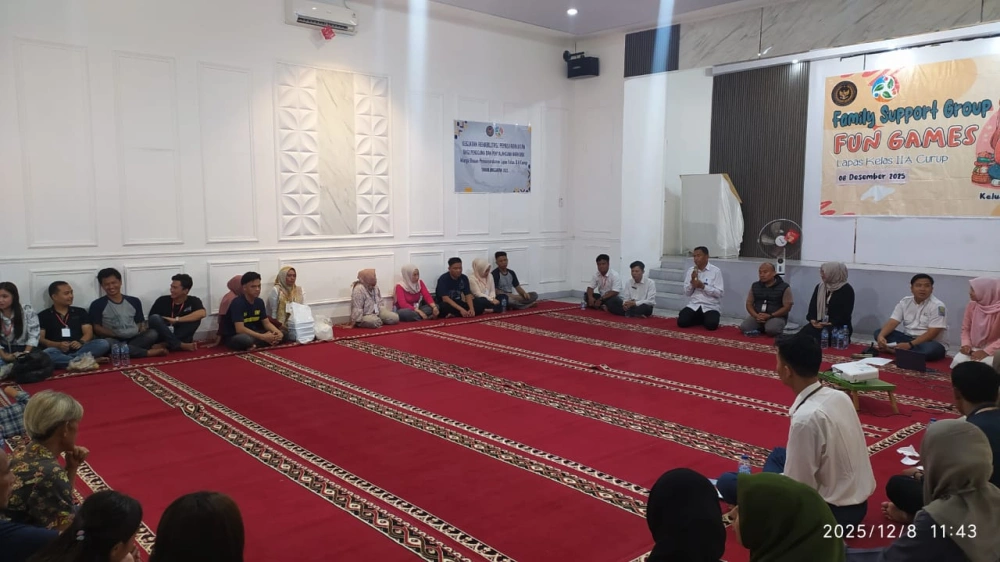 Lapas Curup Gaet Keluarga Wbp Lewat Family Support Group