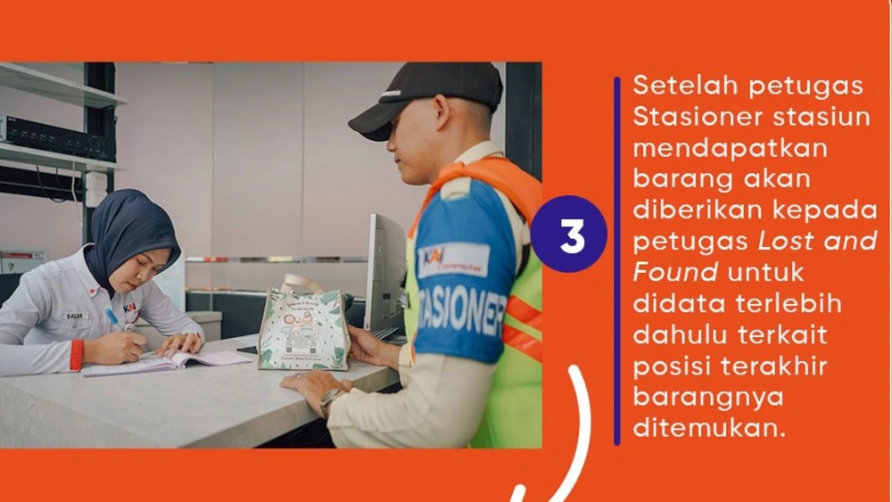 Setiap temuan barang dicatat dan disimpan oleh Lost and Found KAI untuk dikembalikan ke pemiliknya. [Instagram]