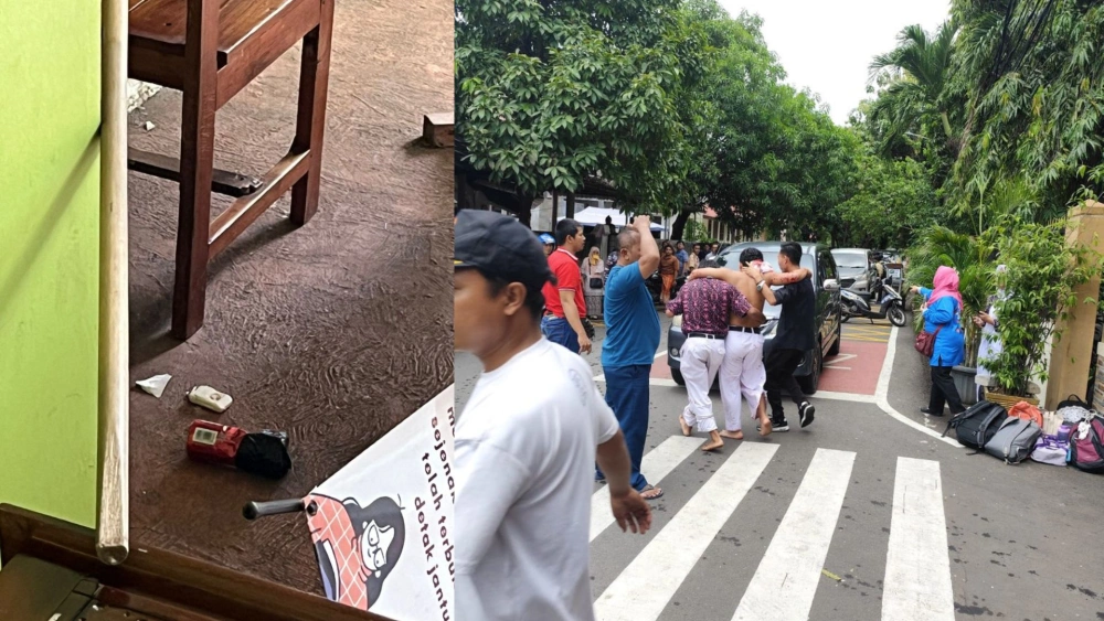 Terjadinya Di Sma 72 Kelapa Gading Jakarta Utara Jumat 7 November 2025. [X]