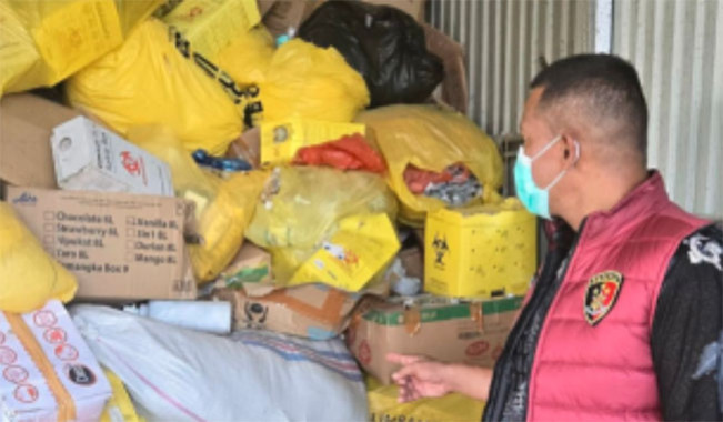 Lakukan Penimbunan Limbah Medis B3, Bos MIS Ditangkap