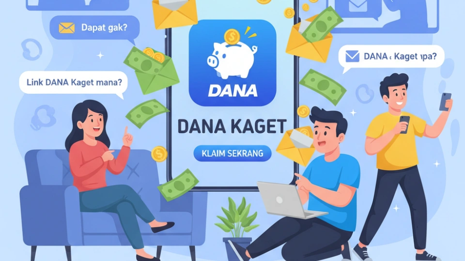 Bikin Heboh Lagi! DANA Kaget Kembali Bagi Saldo Rp178 Ribu, Siapa Cepat Dia Dapat!