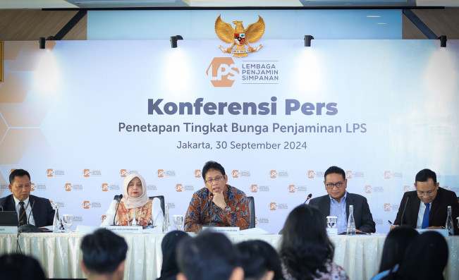 LPS Pertahankan Tingkat Bunga Penjaminan 4, 25 Persen