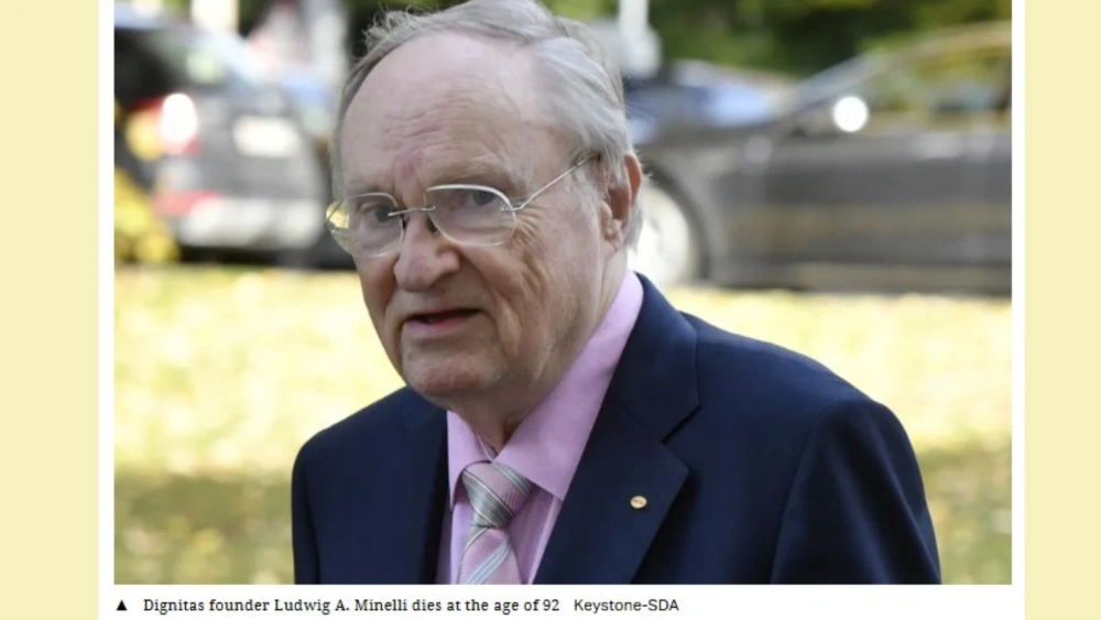 Biodata dan Agama Ludwig A Minelli, Pendiri Organisasi Hak untuk Mati Akhiri Hidup pada Usia 92 Tahun