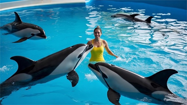 Heboh Video Jessica Radcliffe Dikabarkan Tewas Dimakan Lumba-lumba, Ini Faktanya