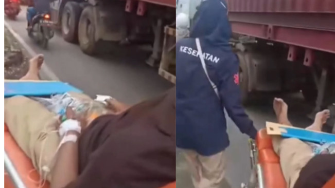 Viral Ambulans Terpaksa Turunkan Pasien di Tengah Macet Horor Tanjung Priok