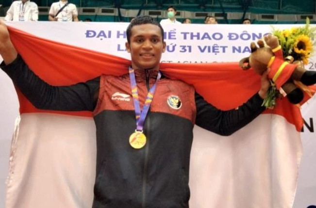Menjadi Polisi, Petinju Maikhel Muskita Target Masuk Olimpiade