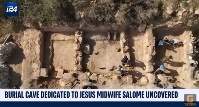 Makam Salome Bidan Yesus. (YouTube Grunge)