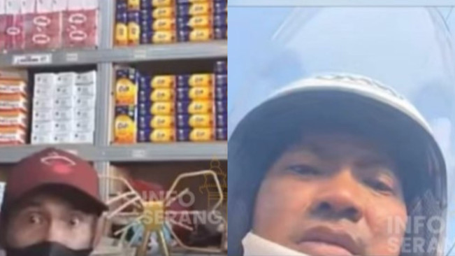 Viral Wajah Maling Terekam Jelas Ambil HP yang Sedang Live Jualan