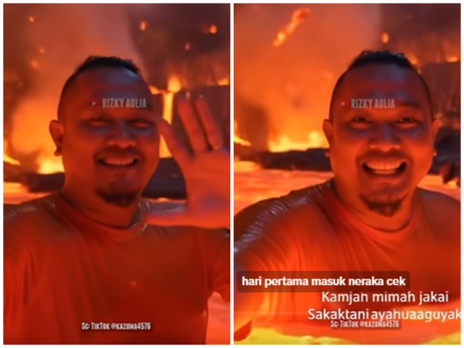 Mandi di neraka (TikTok)