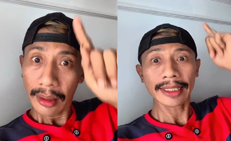 Mang Dans, ayah murid SMPN 2 yang digampar oleh gurunya. [Instagram]