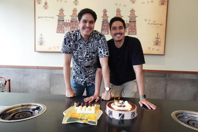 Marcel dan Mischa Chandrawinata. (Instagram/@mischach)