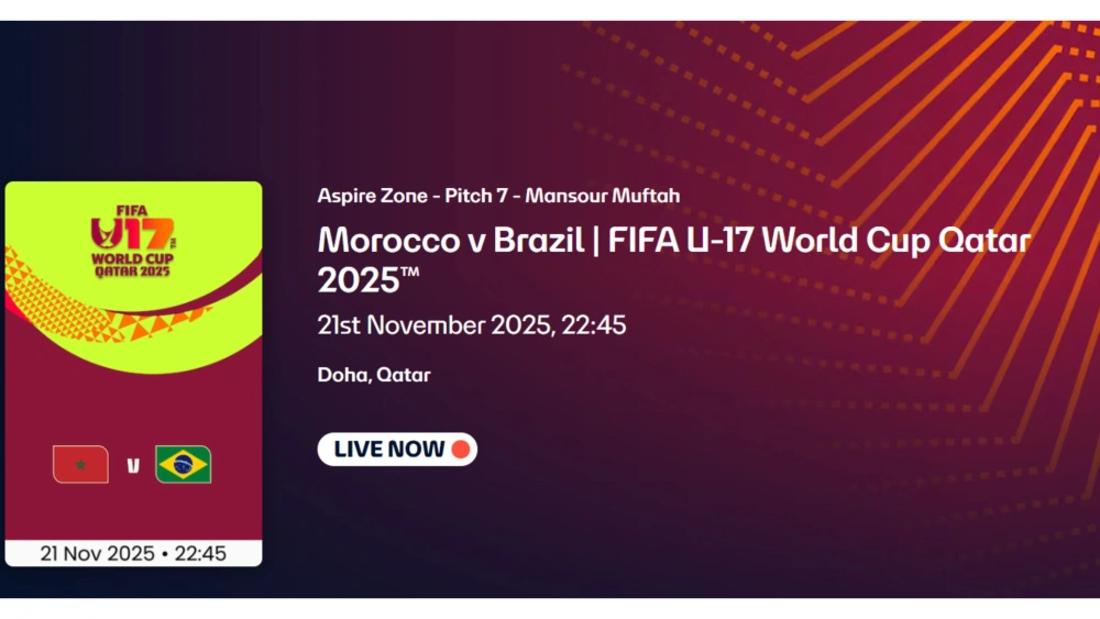 Link Live Streaming Gratis Maroko U-17 Vs Brazil U-17 di Semifinal Piala Dunia U-17 Malam Ini