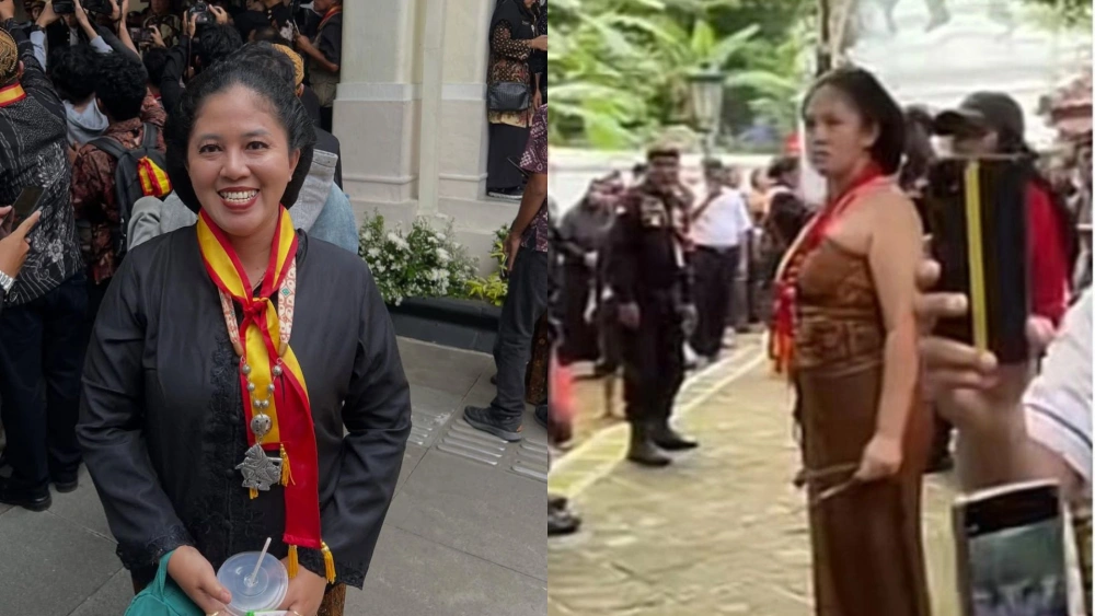 Mbak Rara 'Pawang Hujan' menjadi sorotan di pemakaman Raja Keraton Surakarta, Sinuhun Pakubuwono XIII. [Instagram]