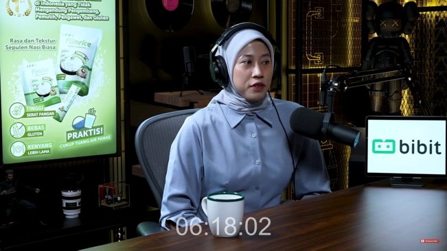 Megawati Hangestri hadir di podcast Deddy Corbuzier. (YouTube)