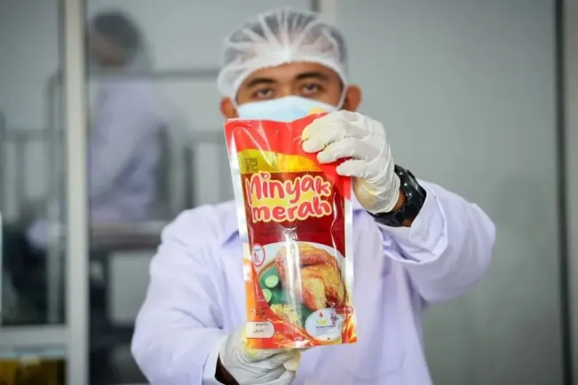 Baru Presiden Jokowi Resmikan, Ternyata Ini Khasiat Minyak Makan Merah