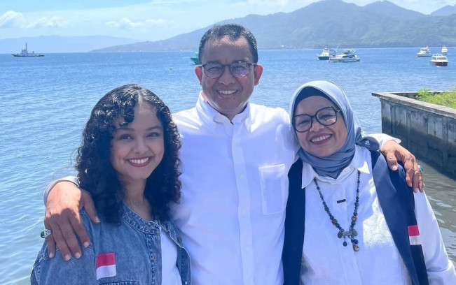 Mutiara, Anies dan Fery Farhati Ganis Baswedan. (Instagram)