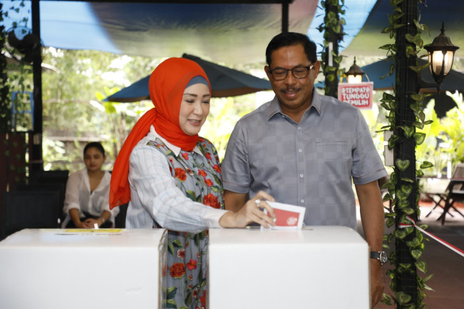 Pj Gubernur Jateng Sebut Jateng Kondusif Selama Pemilu, Tingkat Partisipasi 82,5 Persen