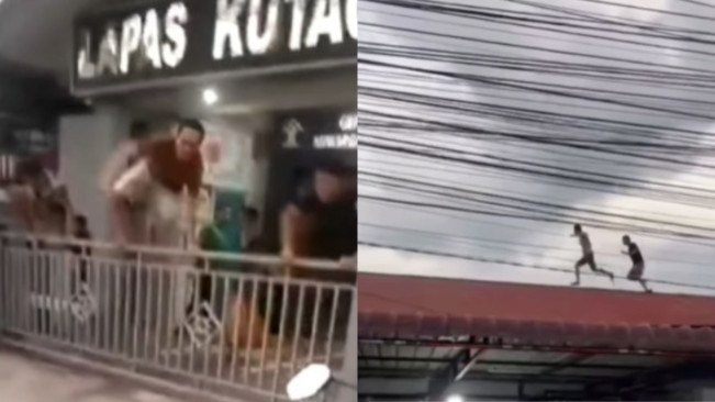 Video Napi di Lapas Aceh Kabur, Netizen: Udah Kayak Lepas Burung Berhamburan