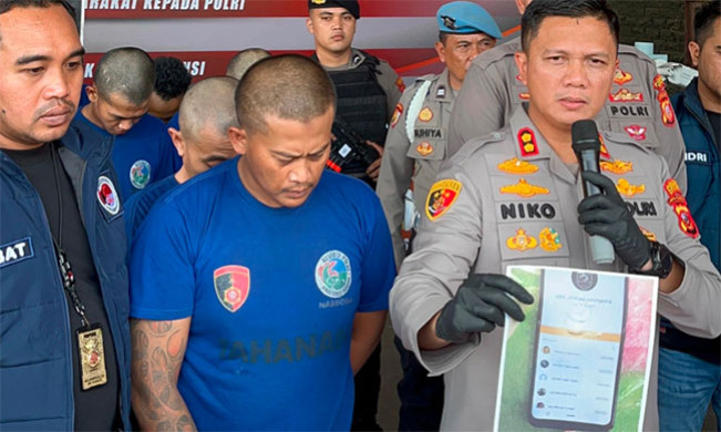 Tersangka pengedar narkoba di Bandung Barat /Foto: Polda Jabar