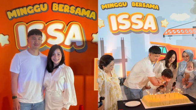 Rayakan Ulang Tahun Issa ke-3, Nikita Willy Gelar Sunatan Masal