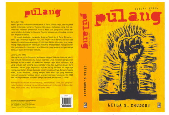 Meraba Peristiwa Tragis G30S PKI Melalui Novel 'Pulang'