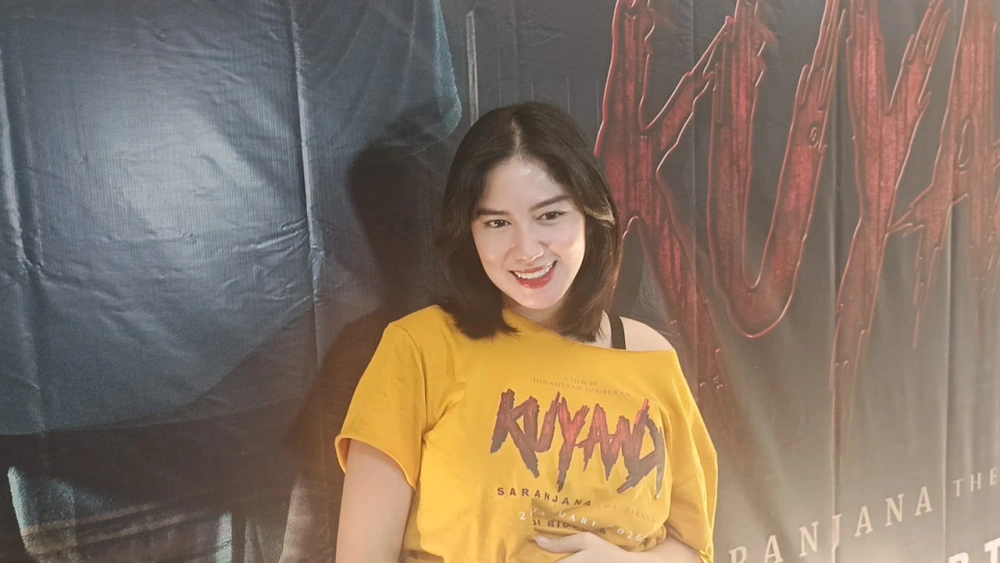 Ochi Rosdiana. Mantan personel JKT48 itu kini tengah menantikan kelahiran anak pertamanya [FTNews/Raka]