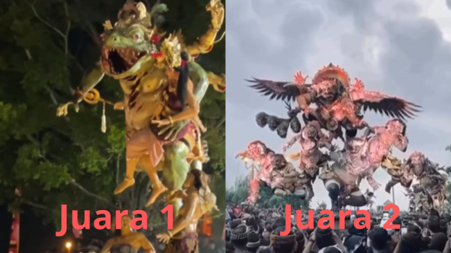 Kontroversi Penentuan Juara 1 dan 2 Lomba Ogoh-Ogoh di Badung, Ternyata Ini Penyebabnya