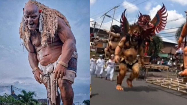Ini Jadinya ketika Ogoh-Ogoh Dihidupkan dengan AI, Keren Sekaligus Menyeramkan