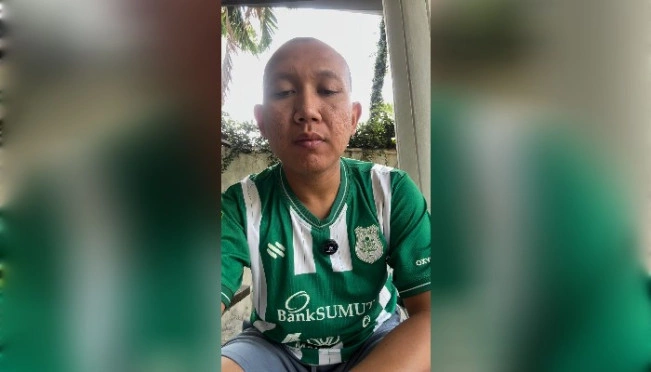 Oki Rengga pernah menjadi penjaga gawang klub PSMS Medan. [Instagram]