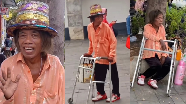 Sedih Disebut Minta-minta di Kota Tua, Pak Tarno: Saya Cuma Piknik, Mereka Ngasih Uang!