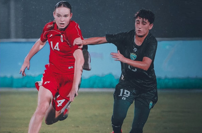 Timnas Putri Indonesia vs Pakistan. [Instagram/@timnasindonesia]