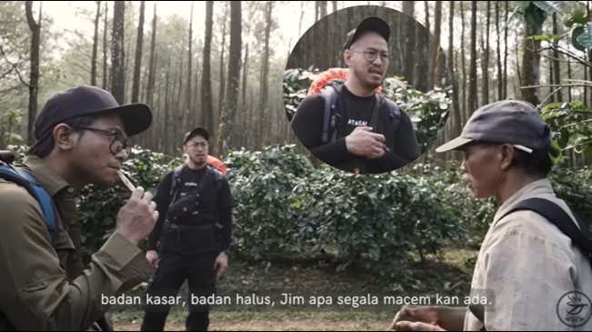 Lucu, Pandji Pragiwaksono Diterapi Takut Hantu oleh Dzawin Nur di Gunung Kawi