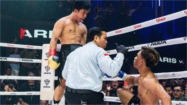 Perbedaan Menang TKO dan KO dalam Tinju Paris Pernandes Vs Edy Boxing