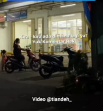 Minimarket di Kota Surabaya disegel. (Instagram)