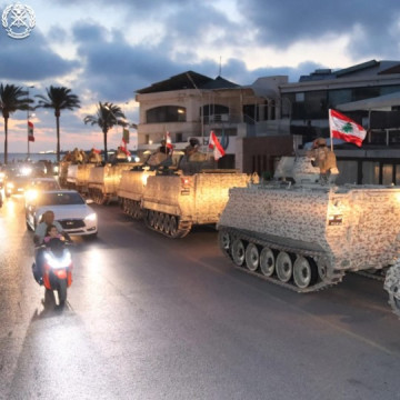 Pasukan Lebanon. (IG @lebanesearmy_official)
