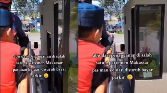Viral Mobil Pemadam Disuruh Bayar Parkir Apartemen Setelah Padamkan Kebakaran