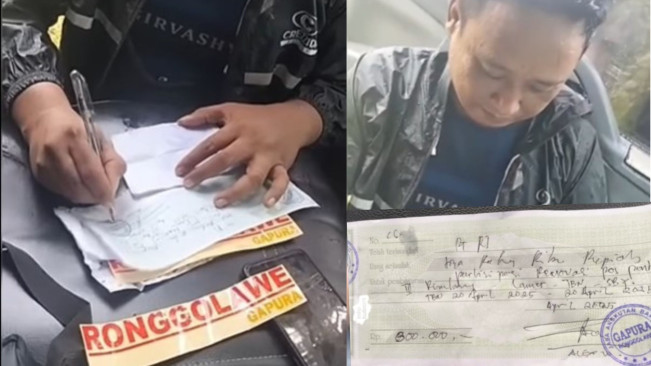 Viral Sopir Truk di Tuban Dipaksa Beli Stiker Ormas Rp300 Ribu