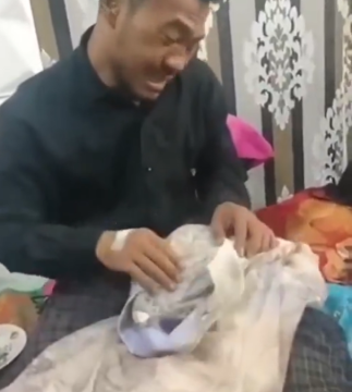 Potongan video pelaku pembunuhan di Serang. (Twitter)