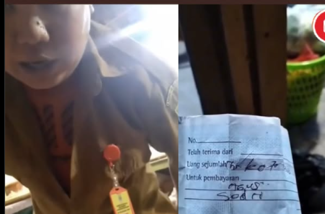 Heboh! Oknum Berseragam Pemda Bekasi Terekam Minta THR Rp 200 Ribu per Kios di Pasar Induk Cibitung