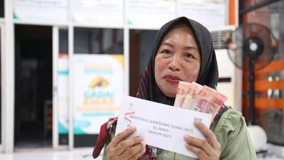 Pencoretan Nama Penerima Bantuan Langsung Tunai