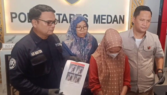 Usai Diamankan Polisi, Pengasuh Day Care di Medan Resmi Jadi Tersangka