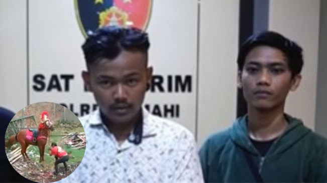 Ini Tampang Pelaku Penyiksaan Kuda di Cimahi yang Akhirnya Minta Maaf
