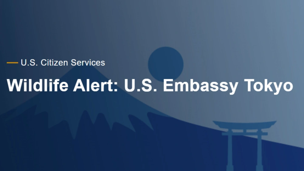 Peringatan bagi warga Amerika Serikat. [https://jp.usembassy.gov]