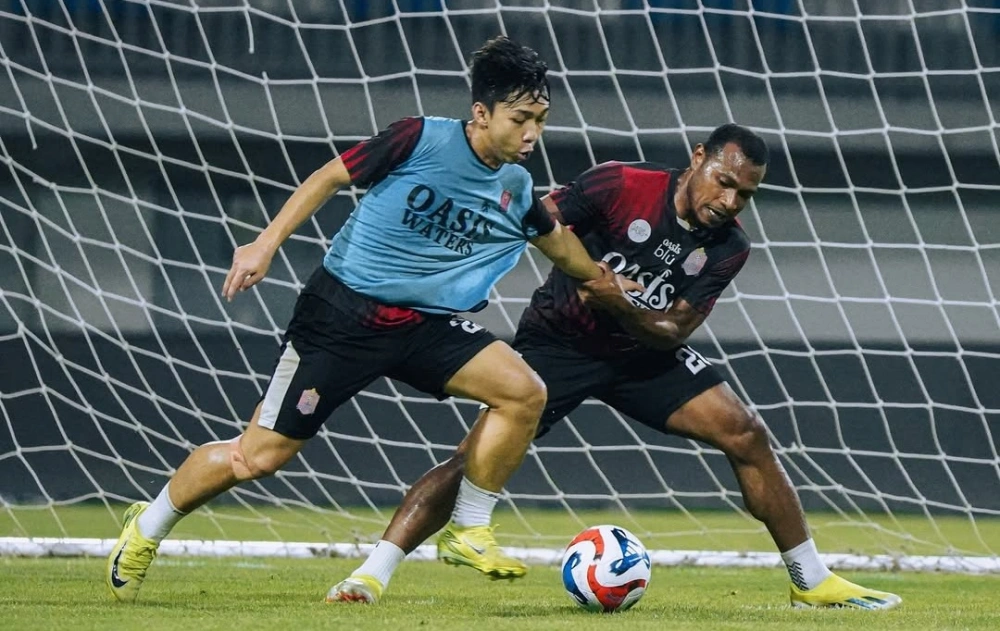 Pemain Persijap Jepara tengah menjalani latihan. [Instagram @persijap_jepara]