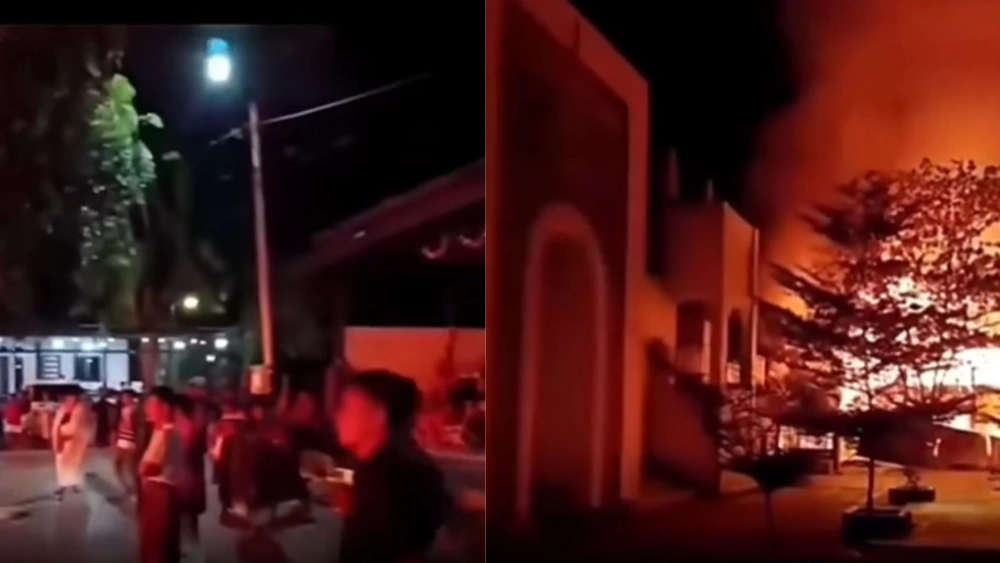 Pesantren Di Aceh Dibakar Santri Korban Perundungan. [Instagram]