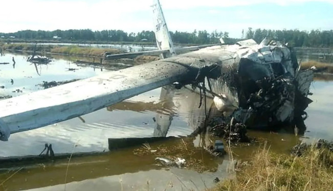 Pesawat SAM Air Jatuh di Pohuwato, 4 Orang Tewas